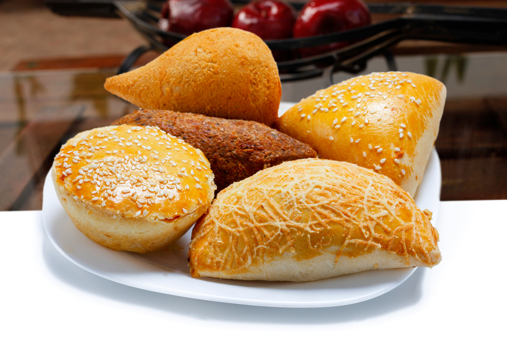 Salgados vários sabores